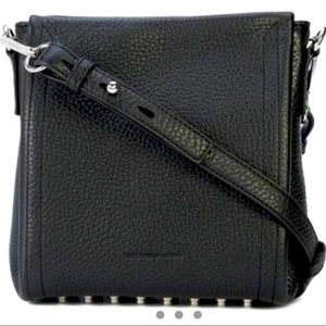 Alexander Wang black pebbled leather crossbody
